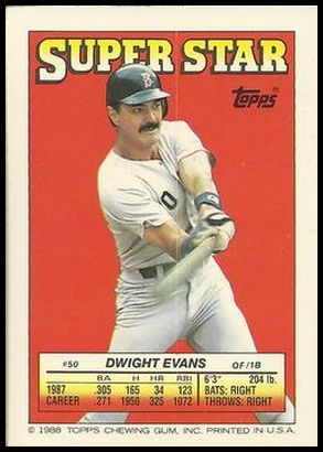 50 Dwight Evans